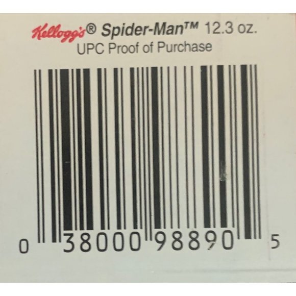 VINTAGE Spider-Man-Spidey-Berry Fruit flavored Limited Edition Flat Empty Cereal - Picture 14 of 14